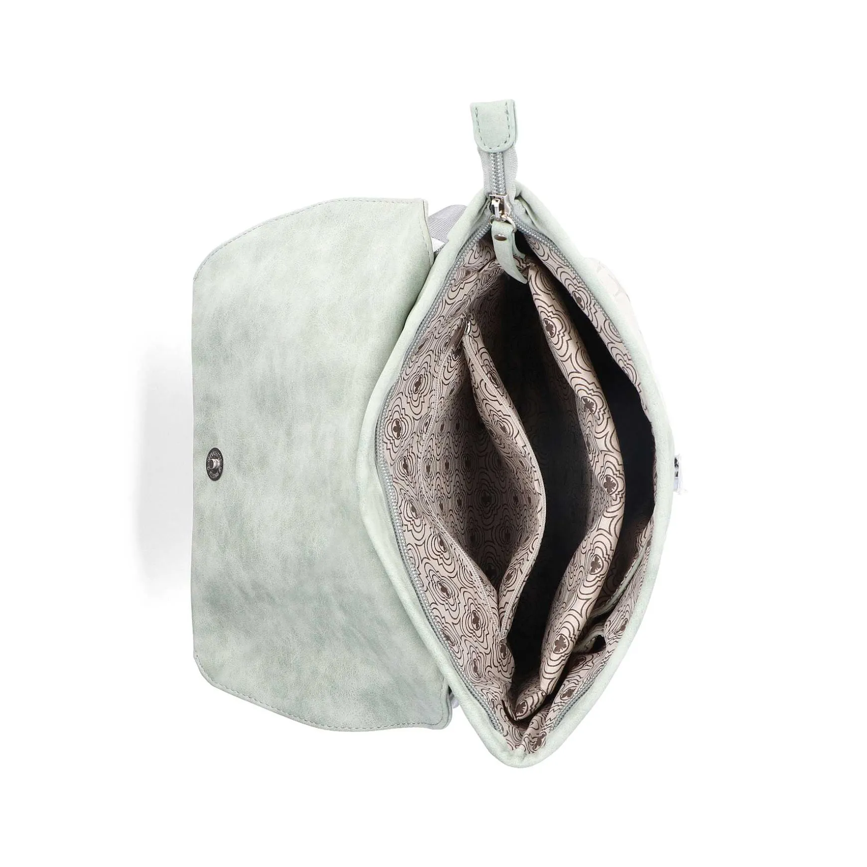 Rieker | Backpack Cream White-Mint Green