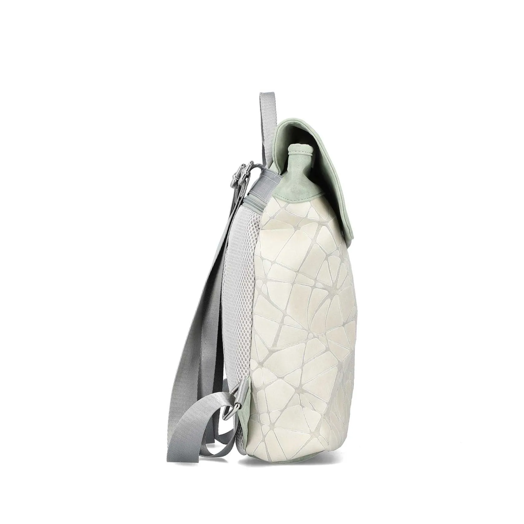 Rieker | Backpack Cream White-Mint Green