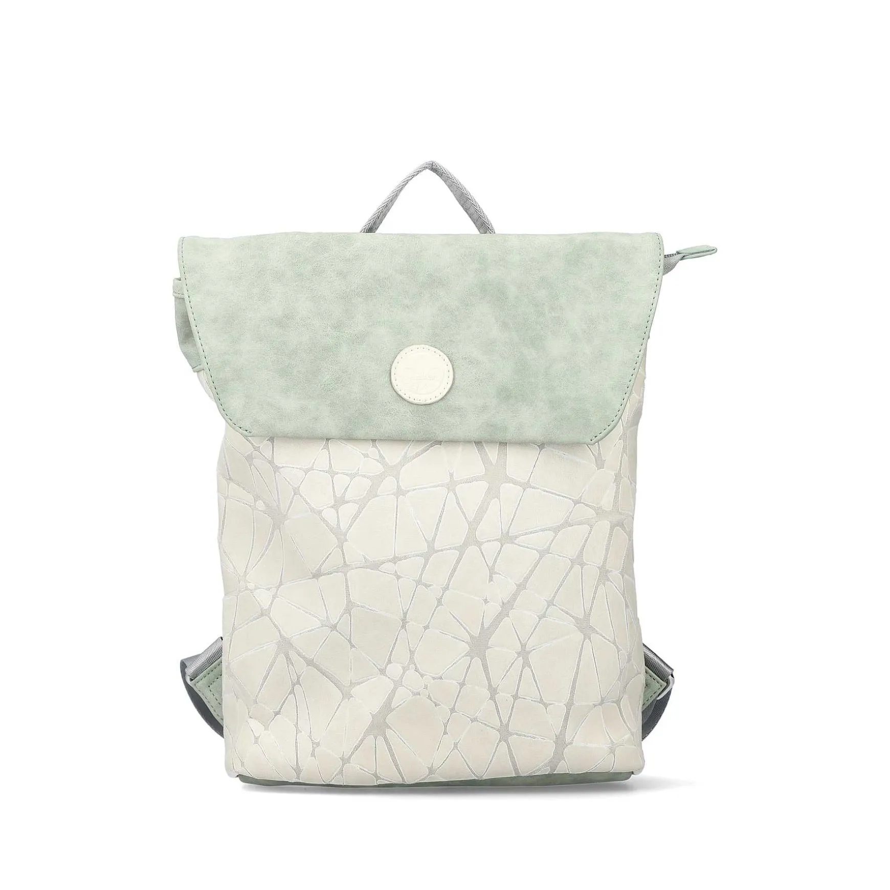 Rieker | Backpack Cream White-Mint Green