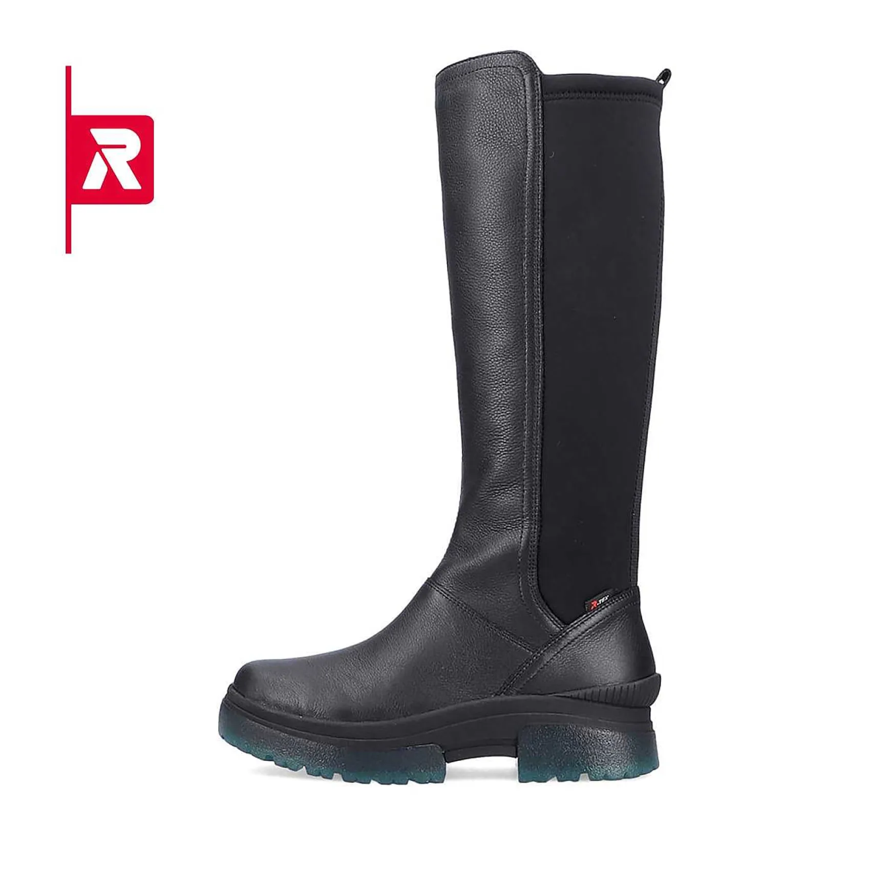 Rieker Evolution Women'S High-Shaft Boots Midnight Black