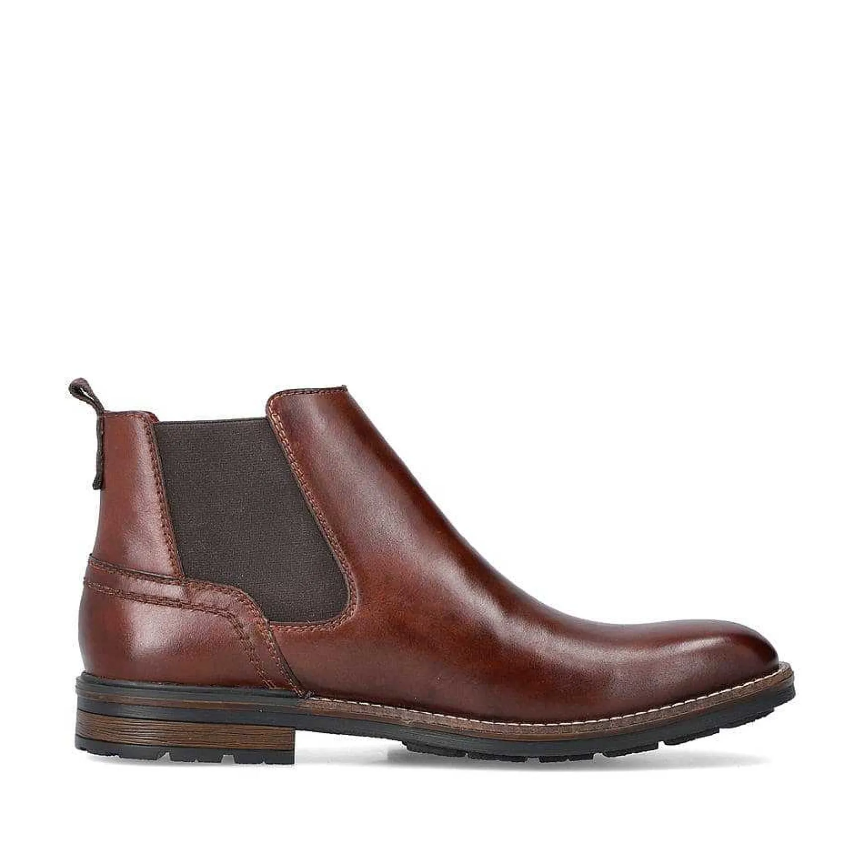 Rieker Men'S Chelsea Boots Chestnut Brown