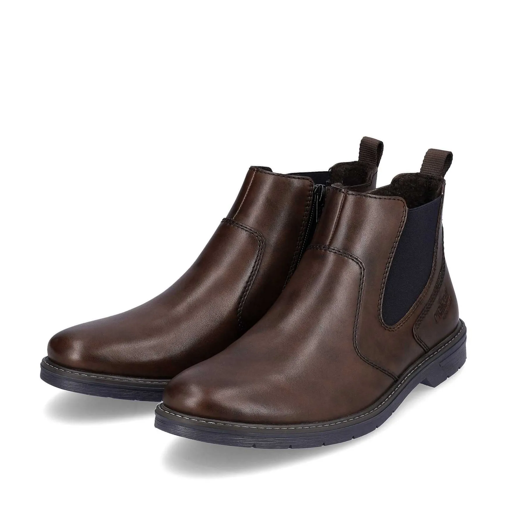 Rieker Men'S Chelsea Boots Dark Brown