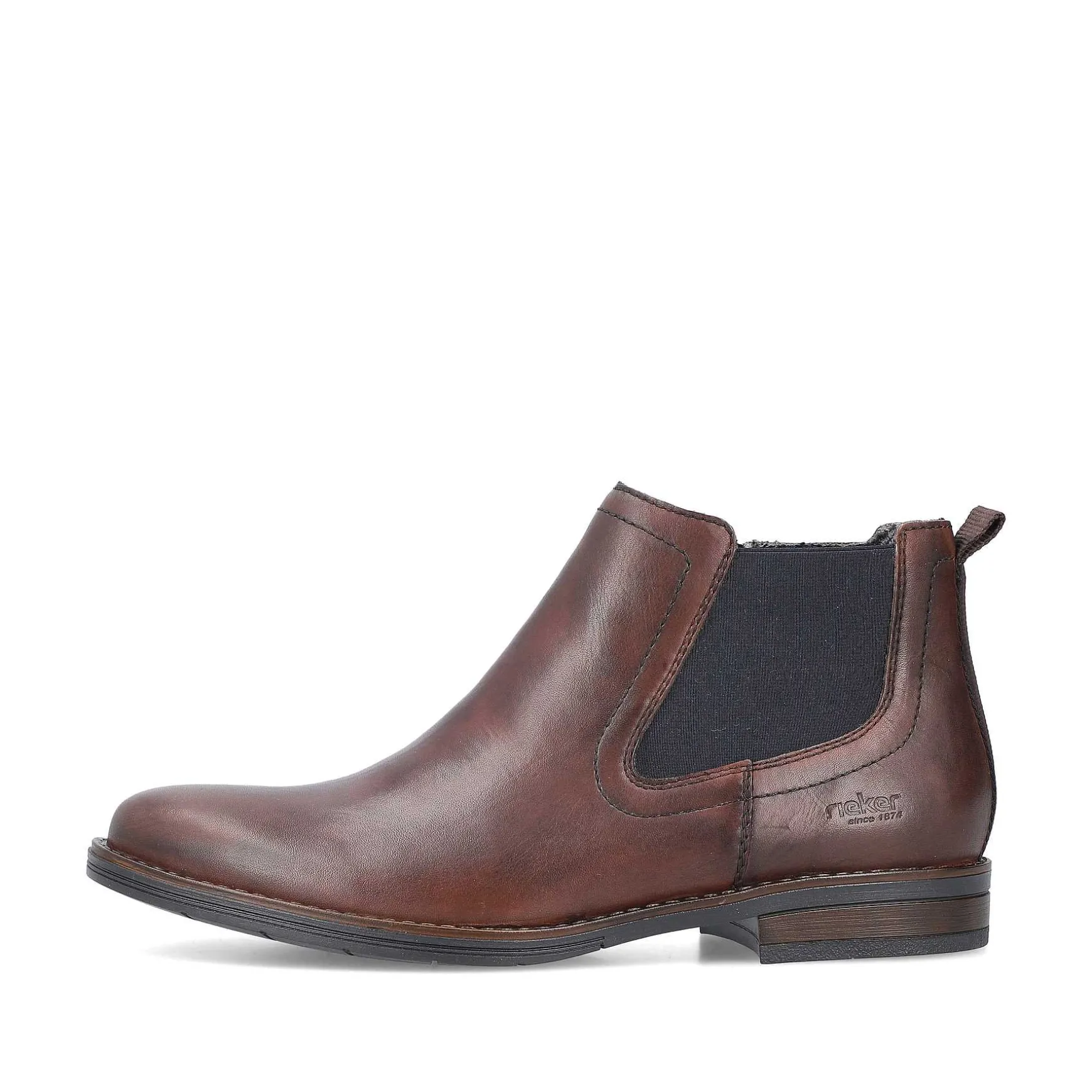 Rieker Men'S Chelsea Boots Chestnut Brown