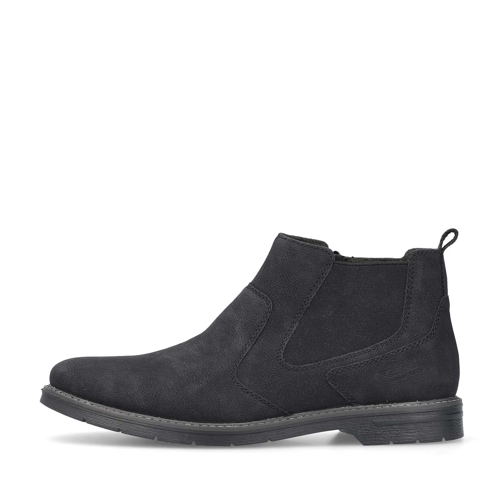 Rieker Men'S Chelsea Boots Jet Black