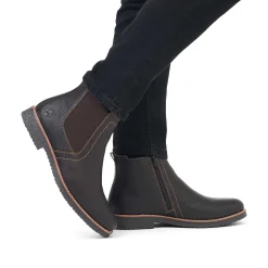 Rieker Men'S Chelsea Boots Black Brown