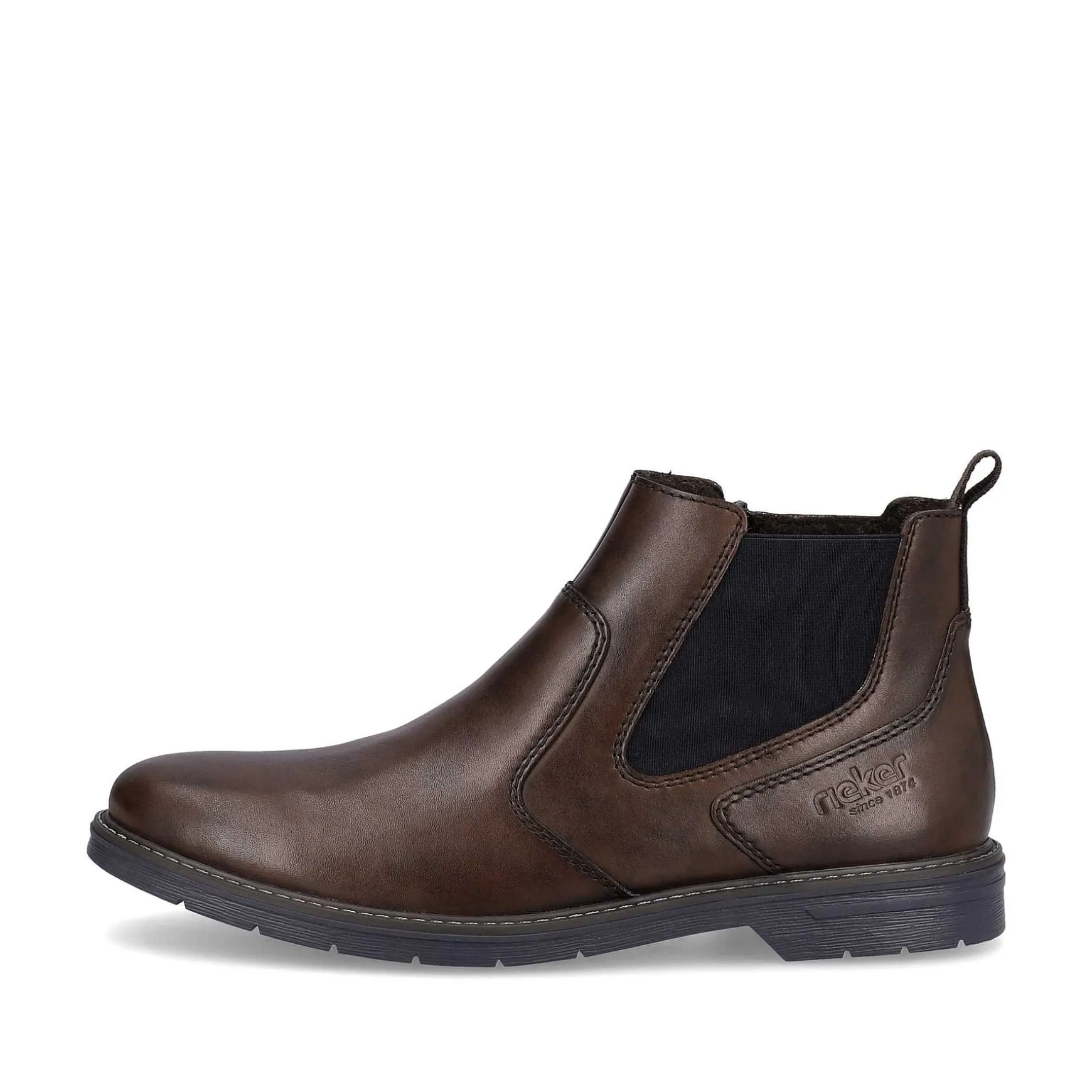 Rieker Men'S Chelsea Boots Dark Brown
