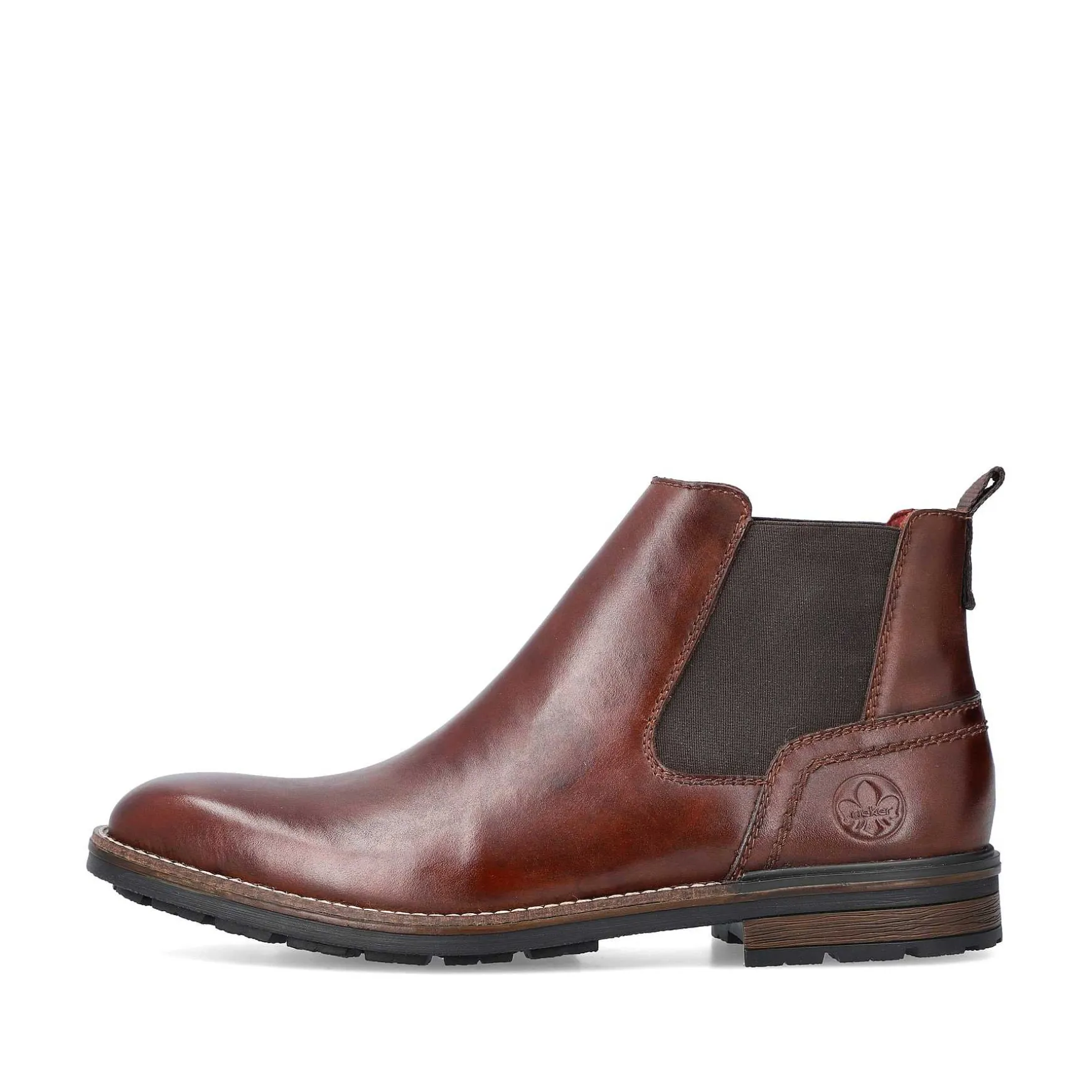 Rieker Men'S Chelsea Boots Chestnut Brown
