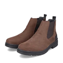 Rieker Men'S Chelsea Boots Caramel Brown