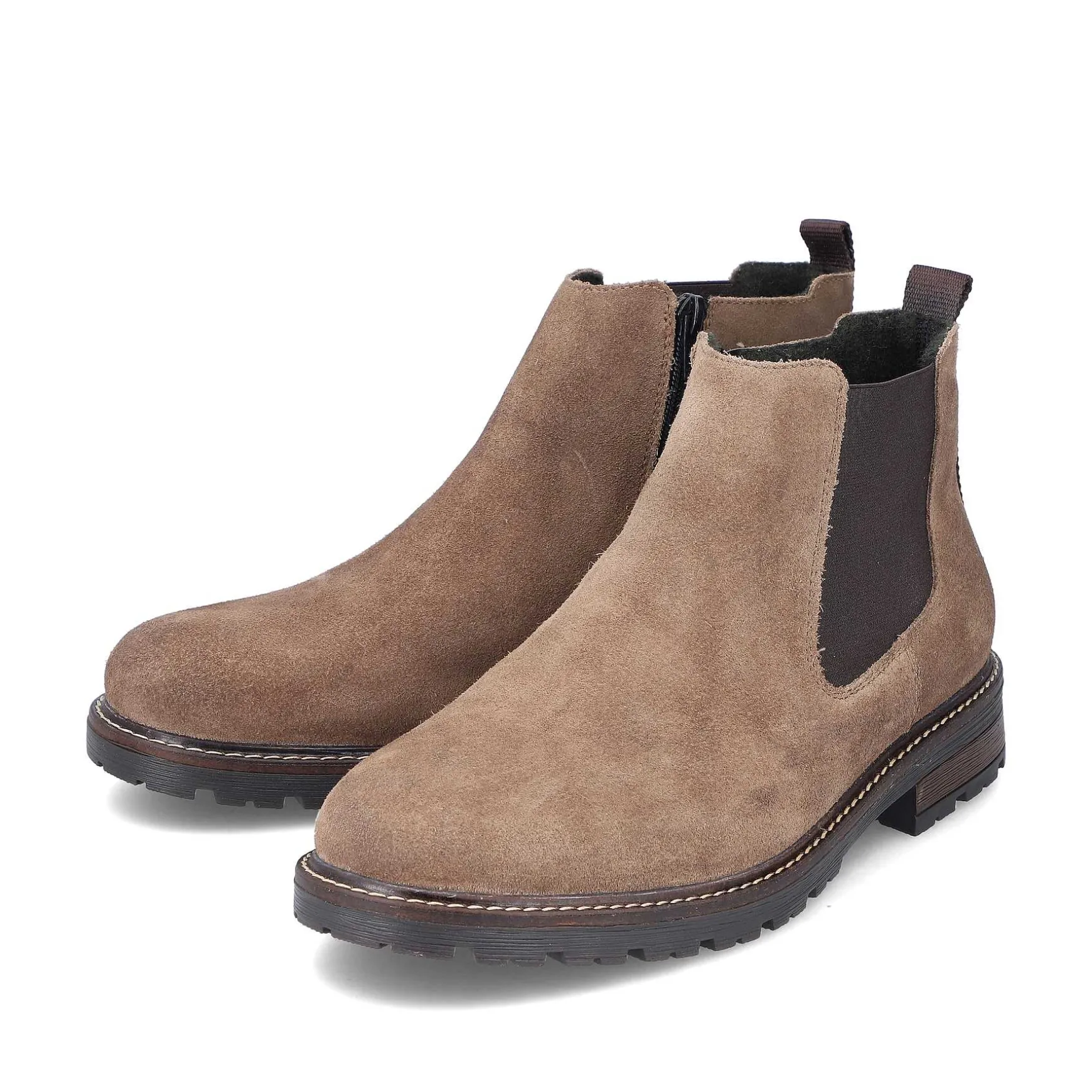 Rieker Men'S Chelsea Boots Sand Beige