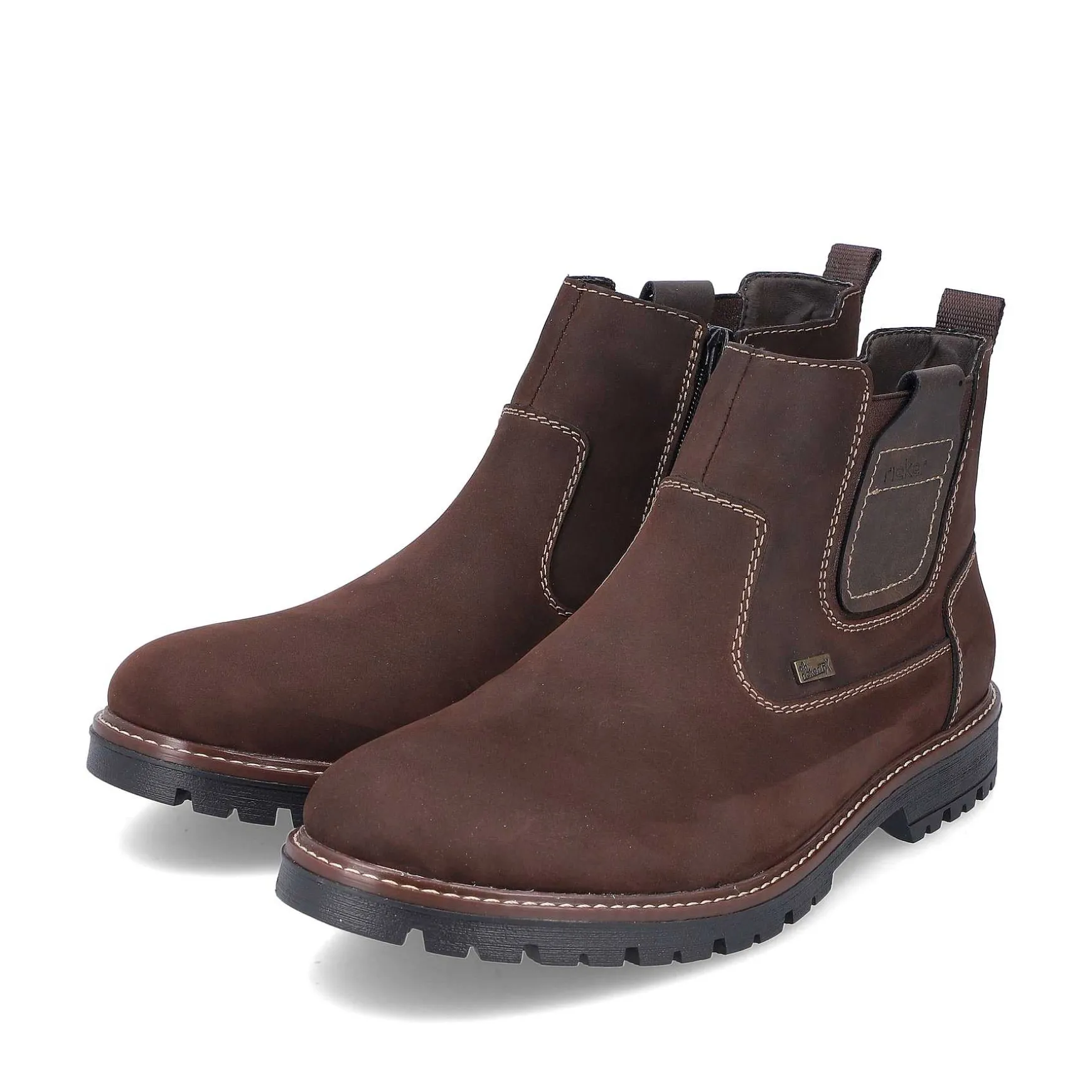 Rieker Men'S Chelsea Boots Forest Brown