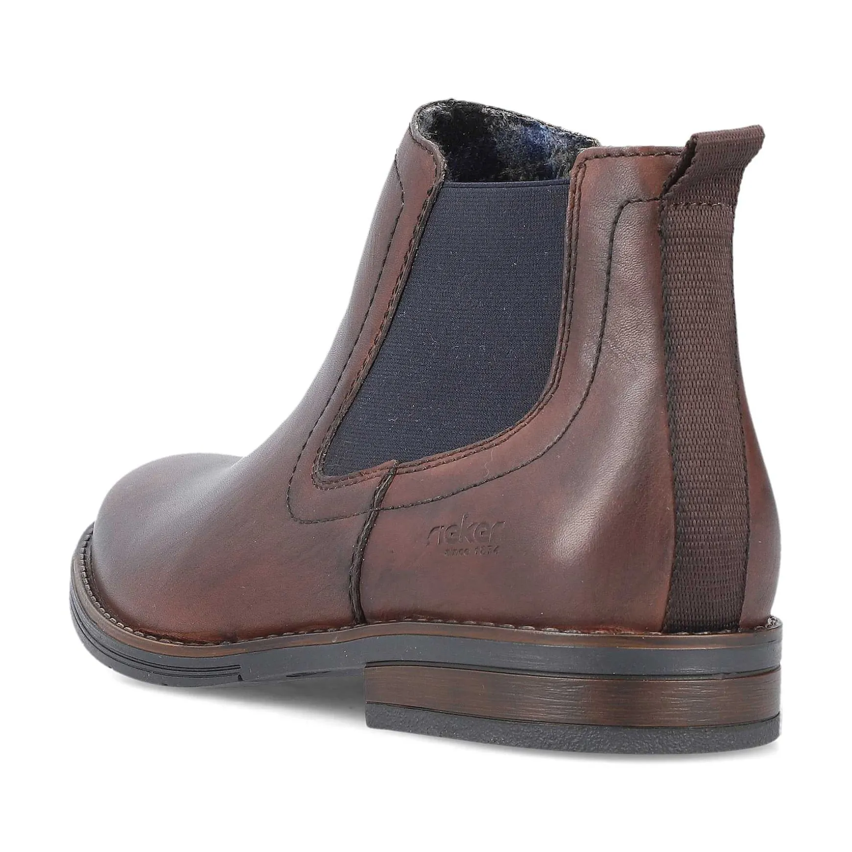 Rieker Men'S Chelsea Boots Chestnut Brown
