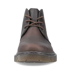Rieker Men'S Corded Boots Dark Brown