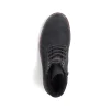 Rieker Men'S Corded Boots Asphalt Black