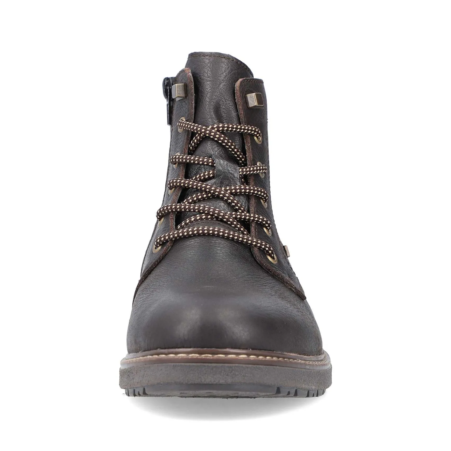 Rieker Men'S Corded Boots Coffee Brown