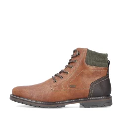Rieker Men'S Corded Boots Light Brown