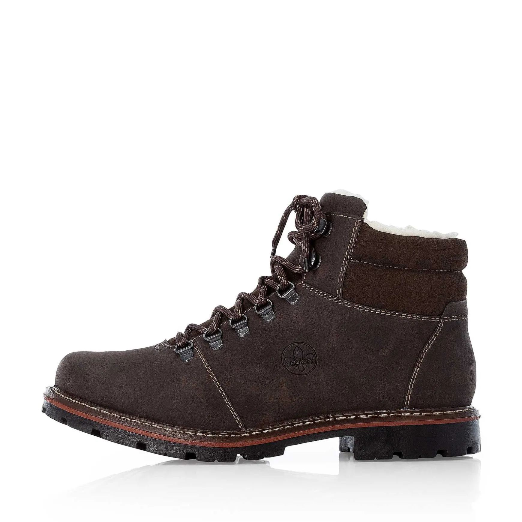 Rieker Men'S Corded Boots Tobacco Brown