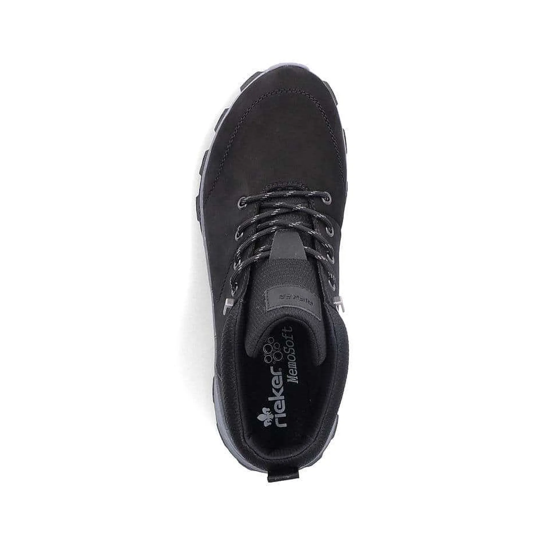 Rieker Men'S Corded Boots Asphalt Black