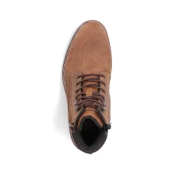 Rieker Men'S Corded Boots Light Brown
