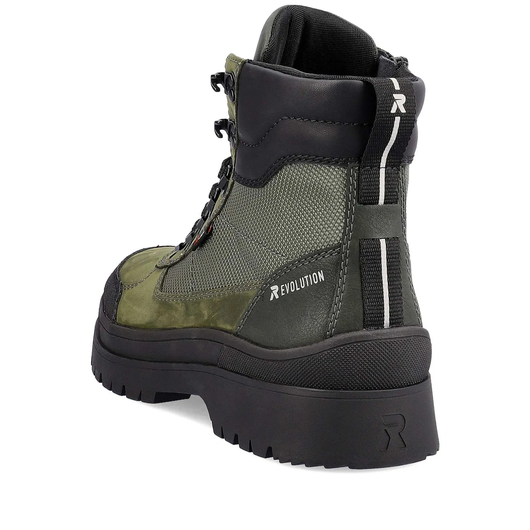 Rieker Men'S Corded Boots Khaki
