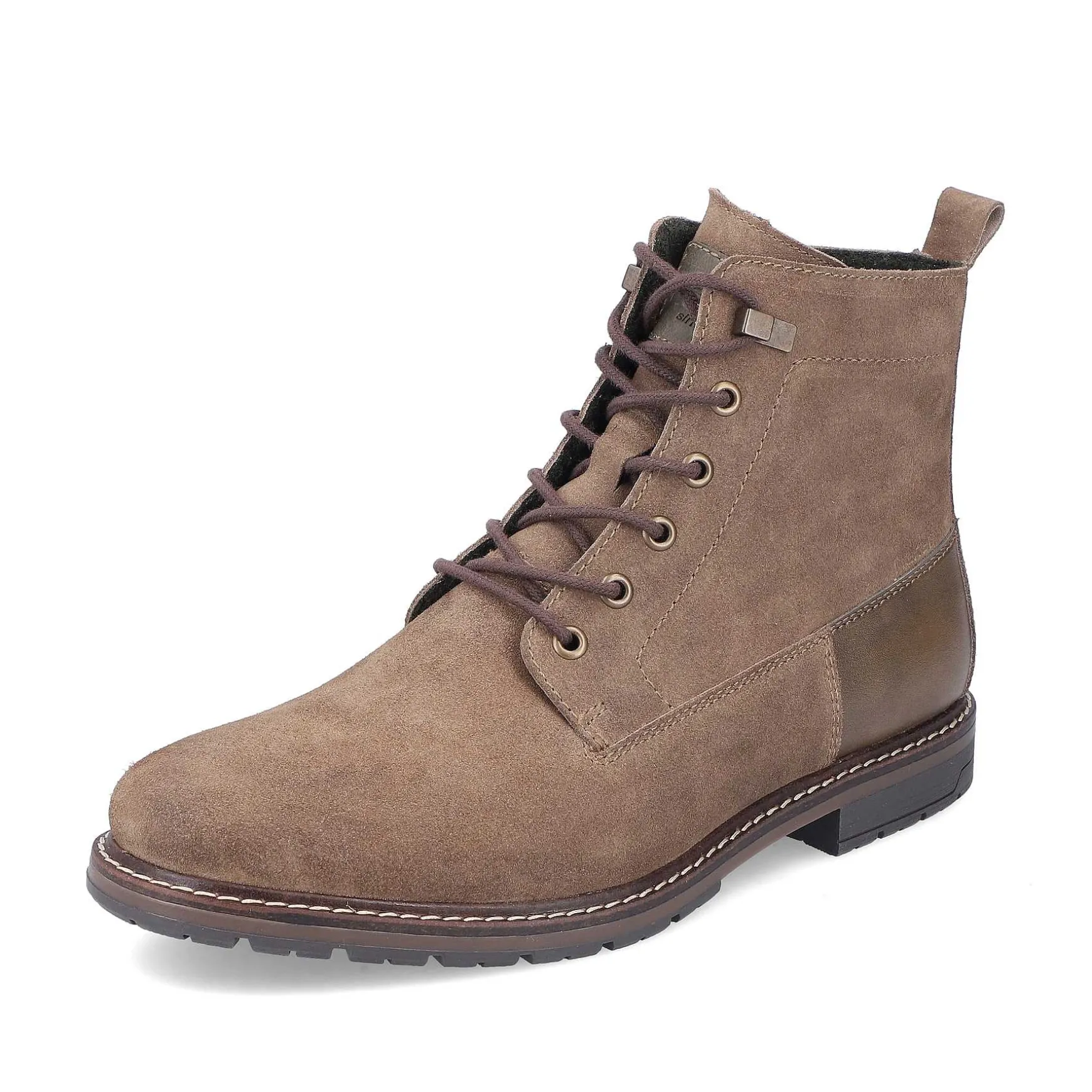 Rieker Men'S Corded Boots Sand Brown