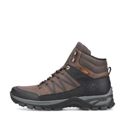 Rieker Men'S Corded Boots, Nut Brown