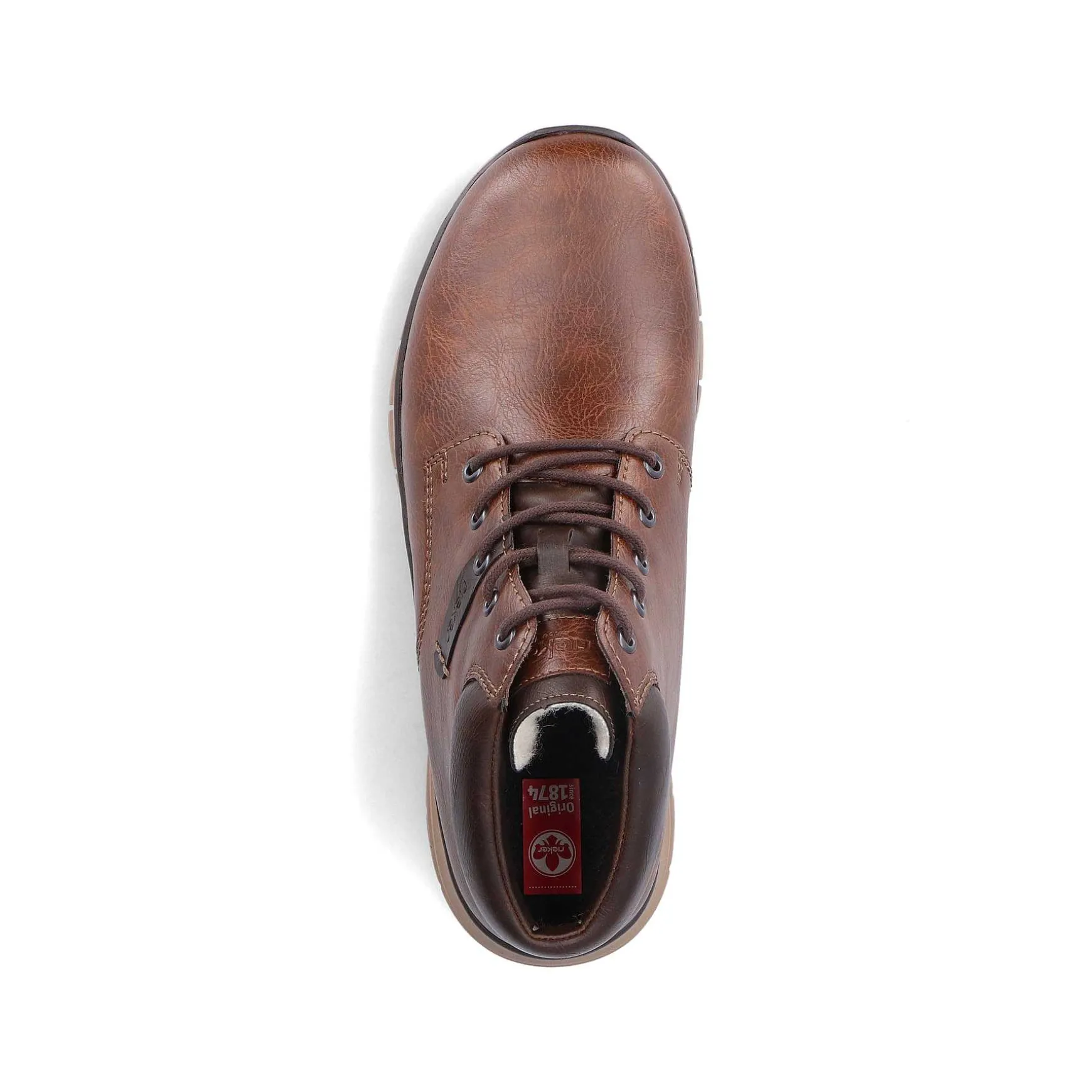 Rieker Men'S Corded Boots, Nut Brown