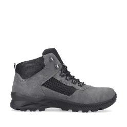 Rieker Men'S Corded Boots Granite Gray