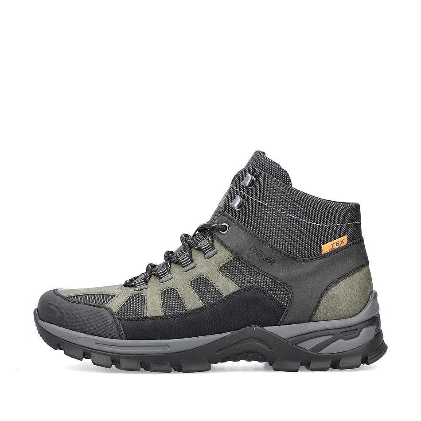 Rieker Men'S Corded Boots, Khaki Green