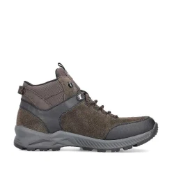 Rieker Men'S Corded Boots Coffee Brown