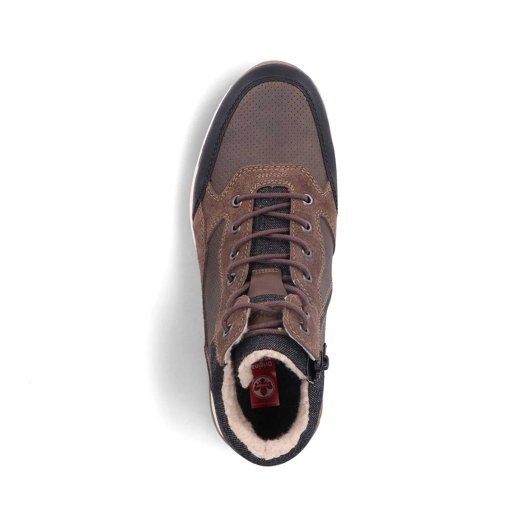 Rieker Men'S Corded Boots, Nut Brown