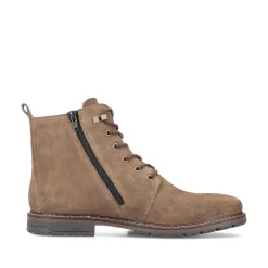 Rieker Men'S Corded Boots Sand Brown