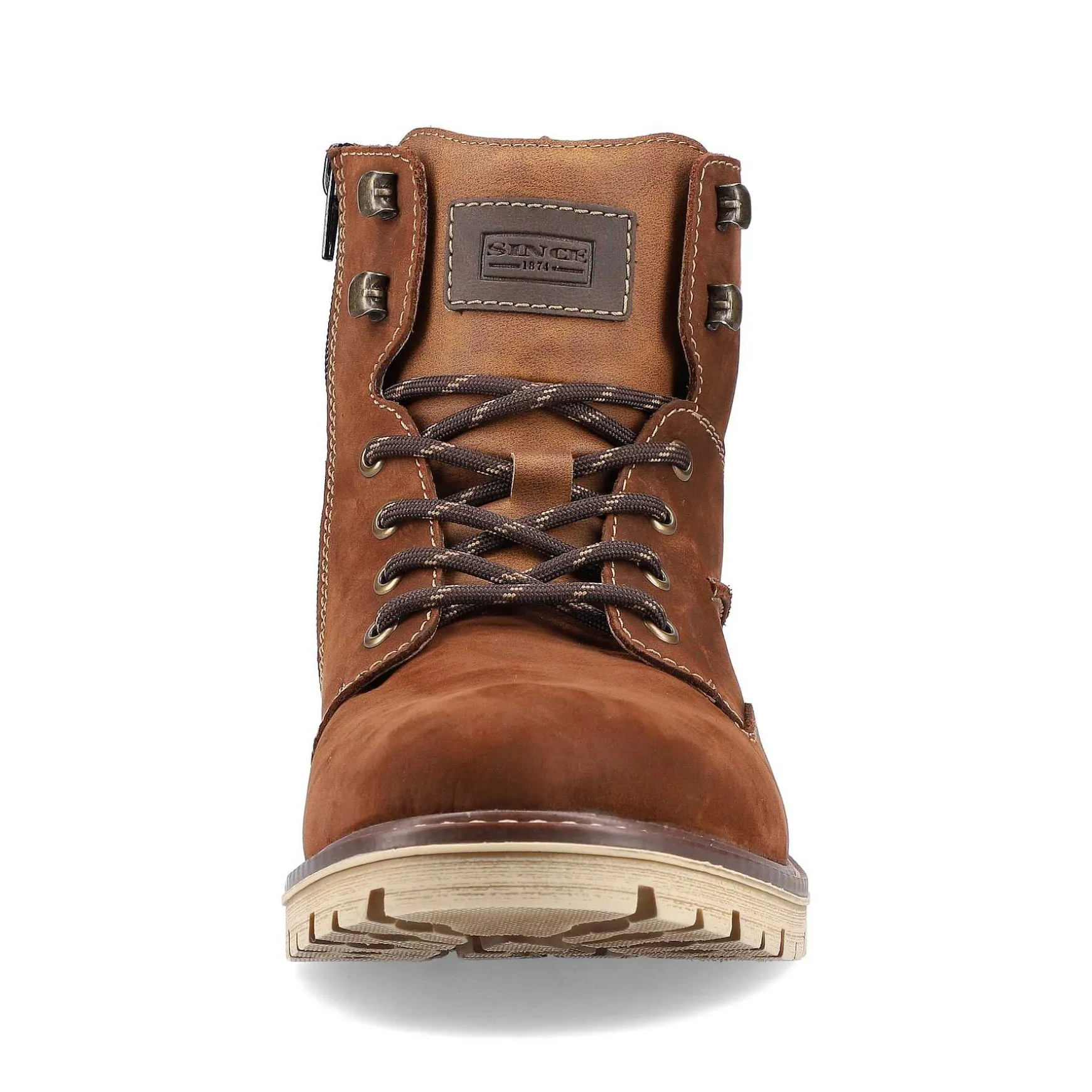 Rieker Men'S Corded Boots Nougat Brown