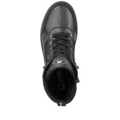 Rieker Men'S Corded Boots Noir