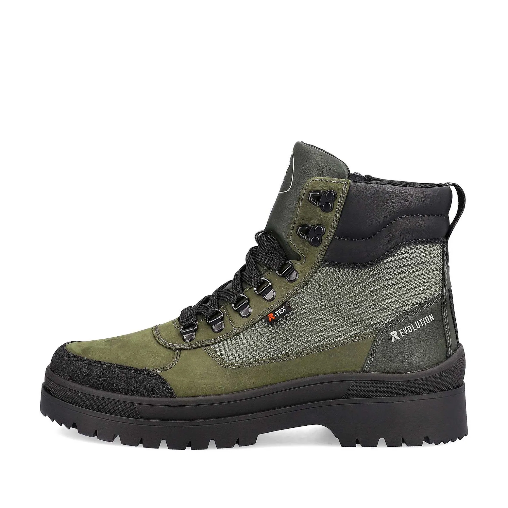 Rieker Men'S Corded Boots Khaki