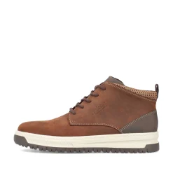Rieker Men'S Corded Boots Mocha Brown