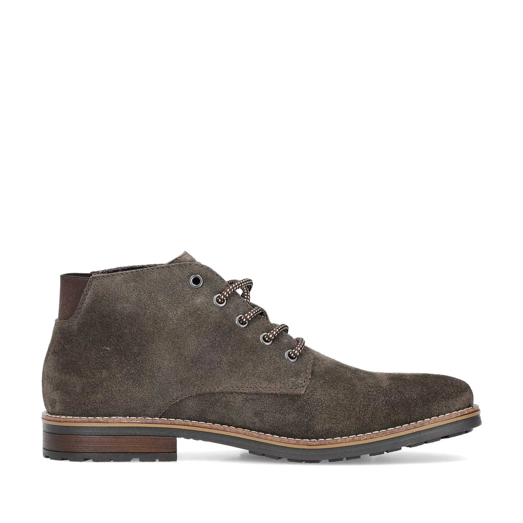 Rieker Men'S Corded Boots, Nut Brown