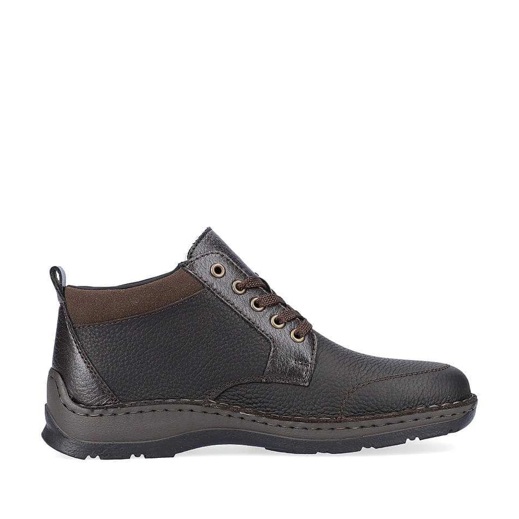Rieker Men'S Laced Boots Espresso Brown