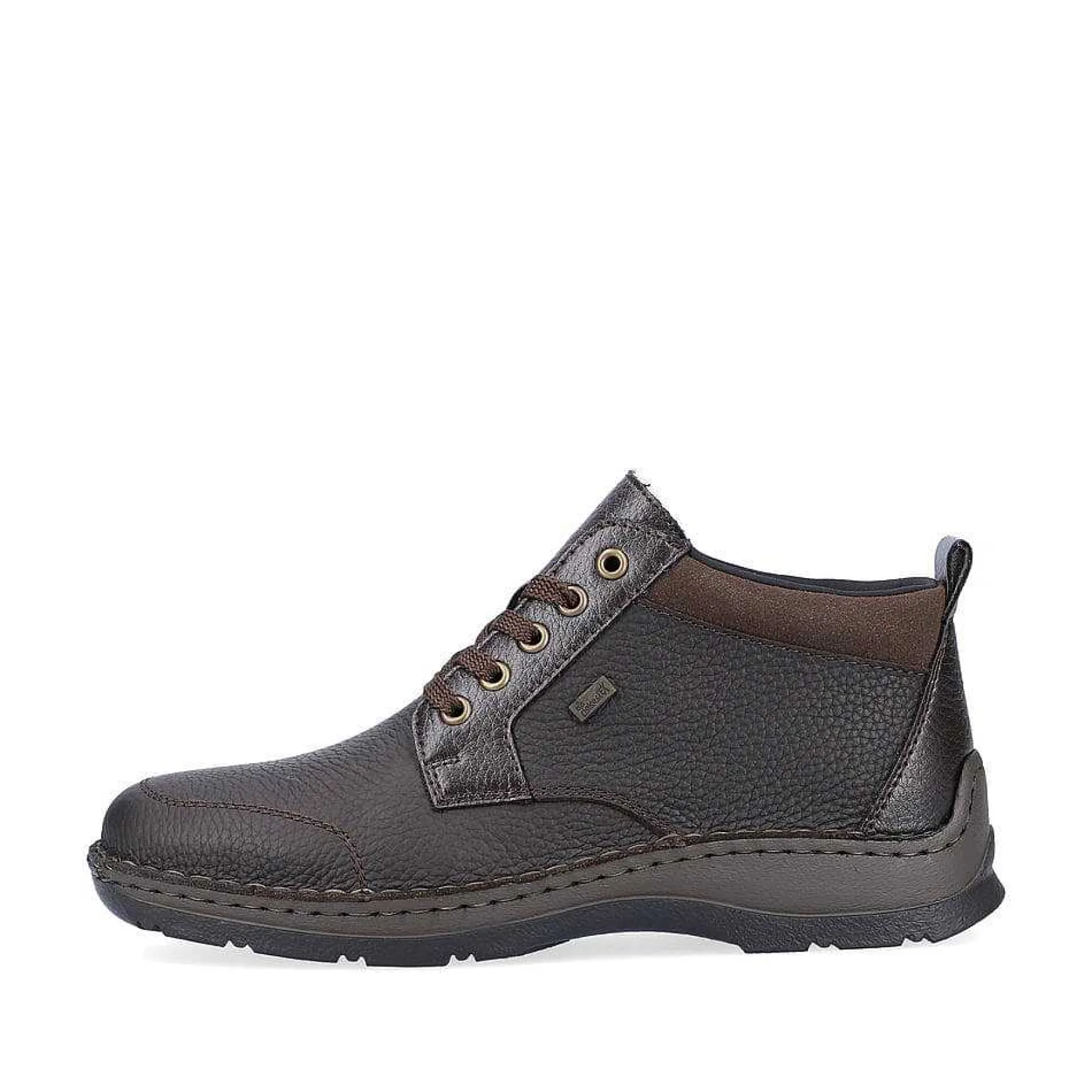 Rieker Men'S Laced Boots Espresso Brown