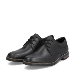 Rieker Men'S Lace-Up Shoes Night Black