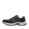 Rieker Men'S Lace-Up Shoes Asphalt Black
