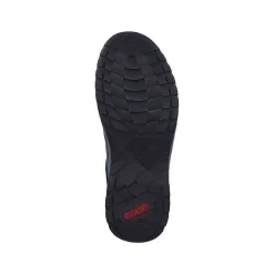 Rieker Men'S Lace-Up Shoes Asphalt Black