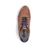 Rieker Men'S Lace-Up Shoes Chestnut Brown