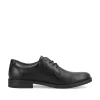 Rieker Men'S Lace-Up Shoes Midnight Black