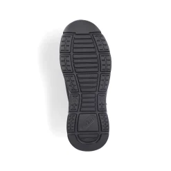 Rieker Men'S Lace-Up Shoes Asphalt Black