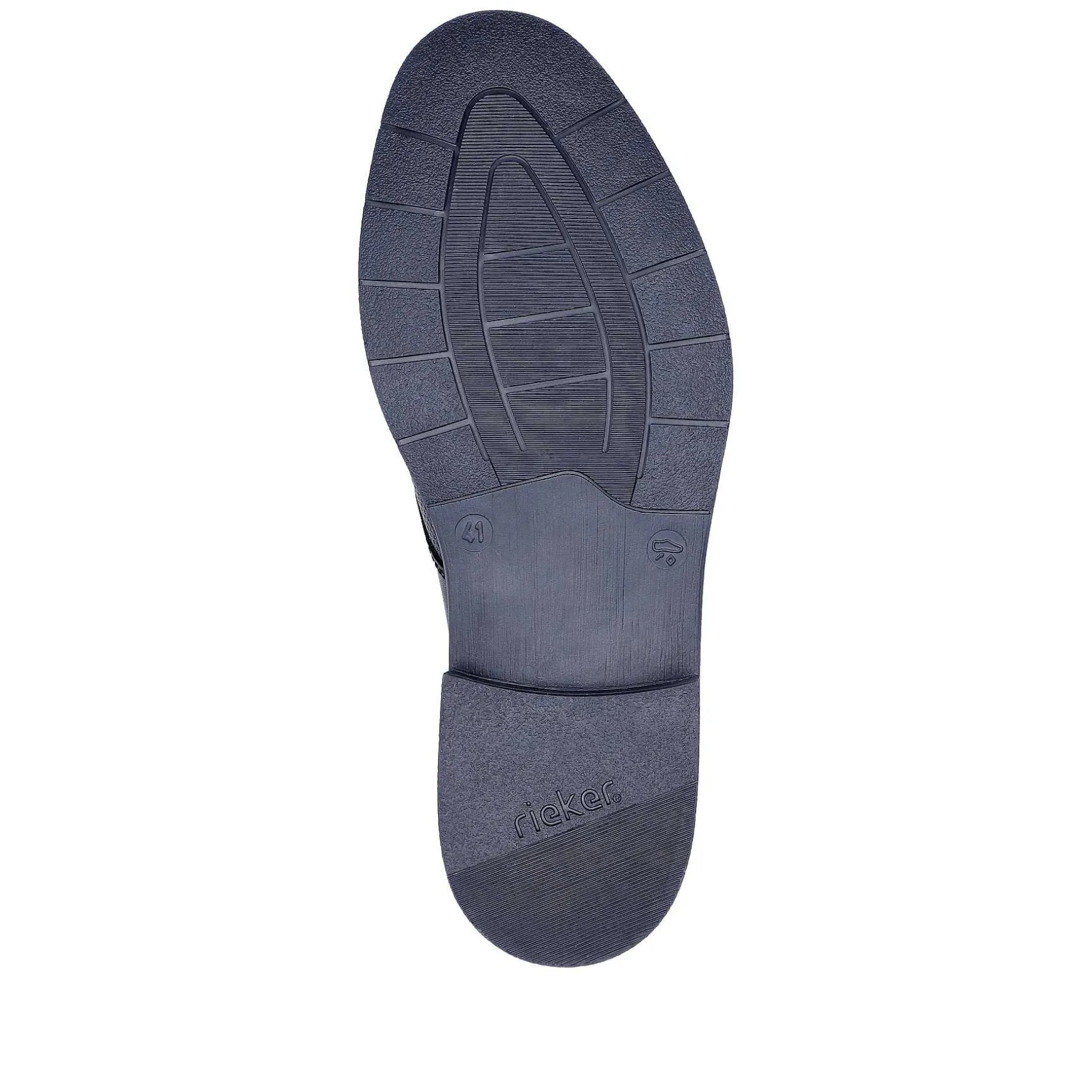 Rieker Men'S Lace-Up Shoes Navy Blue