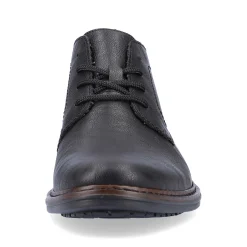 Rieker Men'S Lace-Up Shoes Jet Black