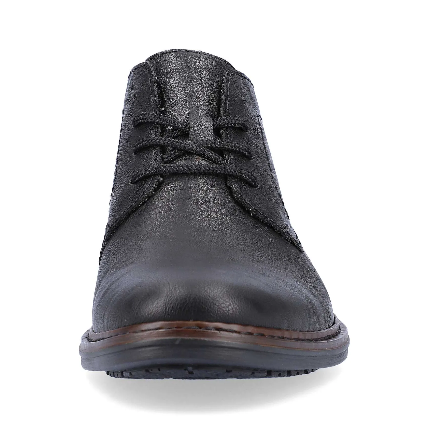 Rieker Men'S Lace-Up Shoes Jet Black