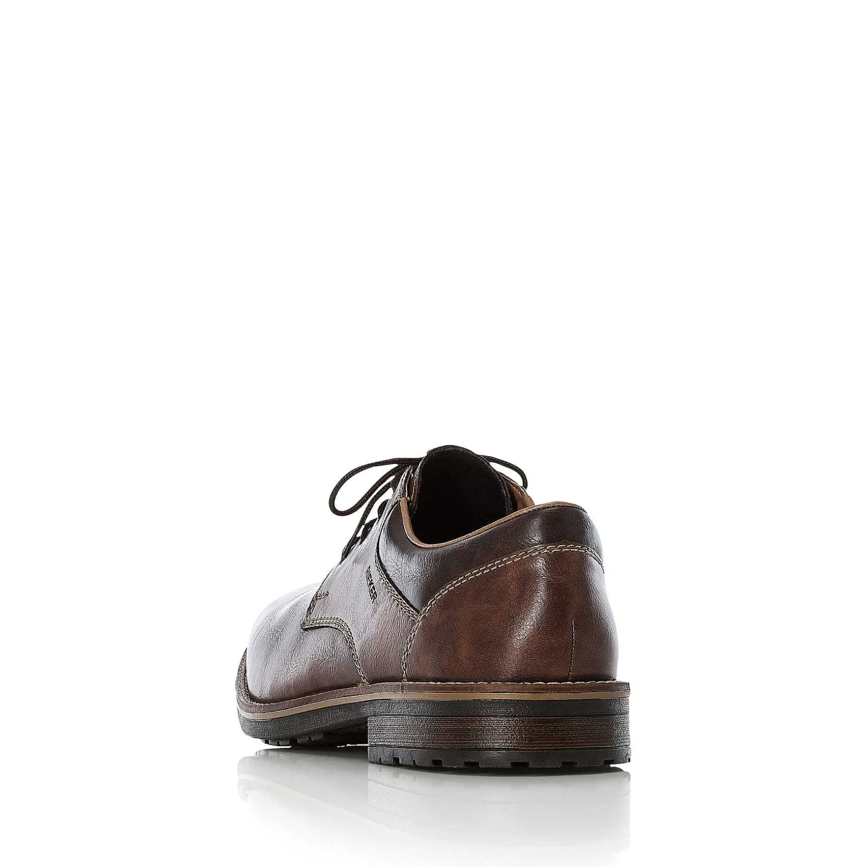 Rieker Men'S Lace-Up Shoes Nougat Brown
