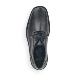 Rieker Men'S Lace-Up Shoes Jet Black