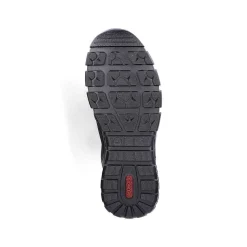 Rieker Men'S Lace-Up Shoes Jet Black